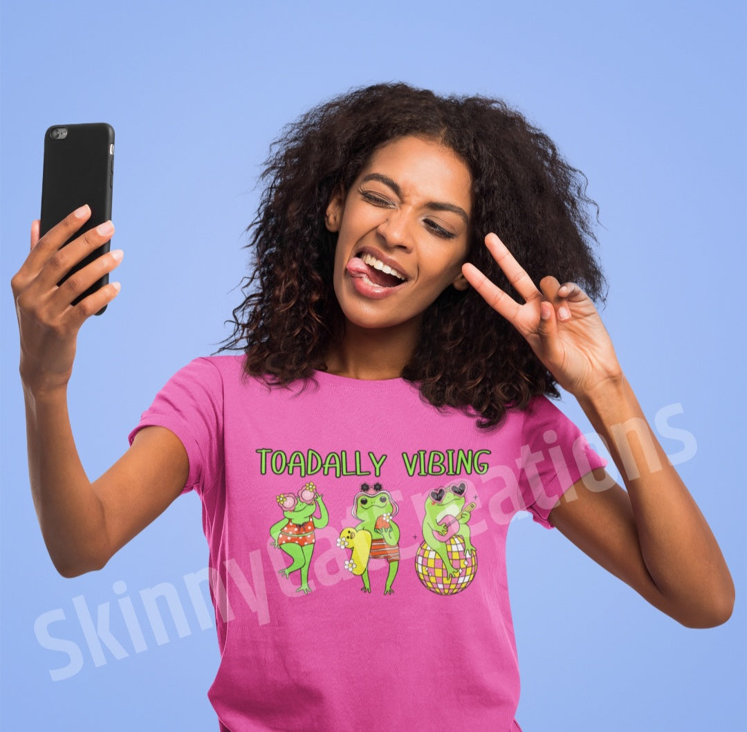 Toadally Vibing Tshirt