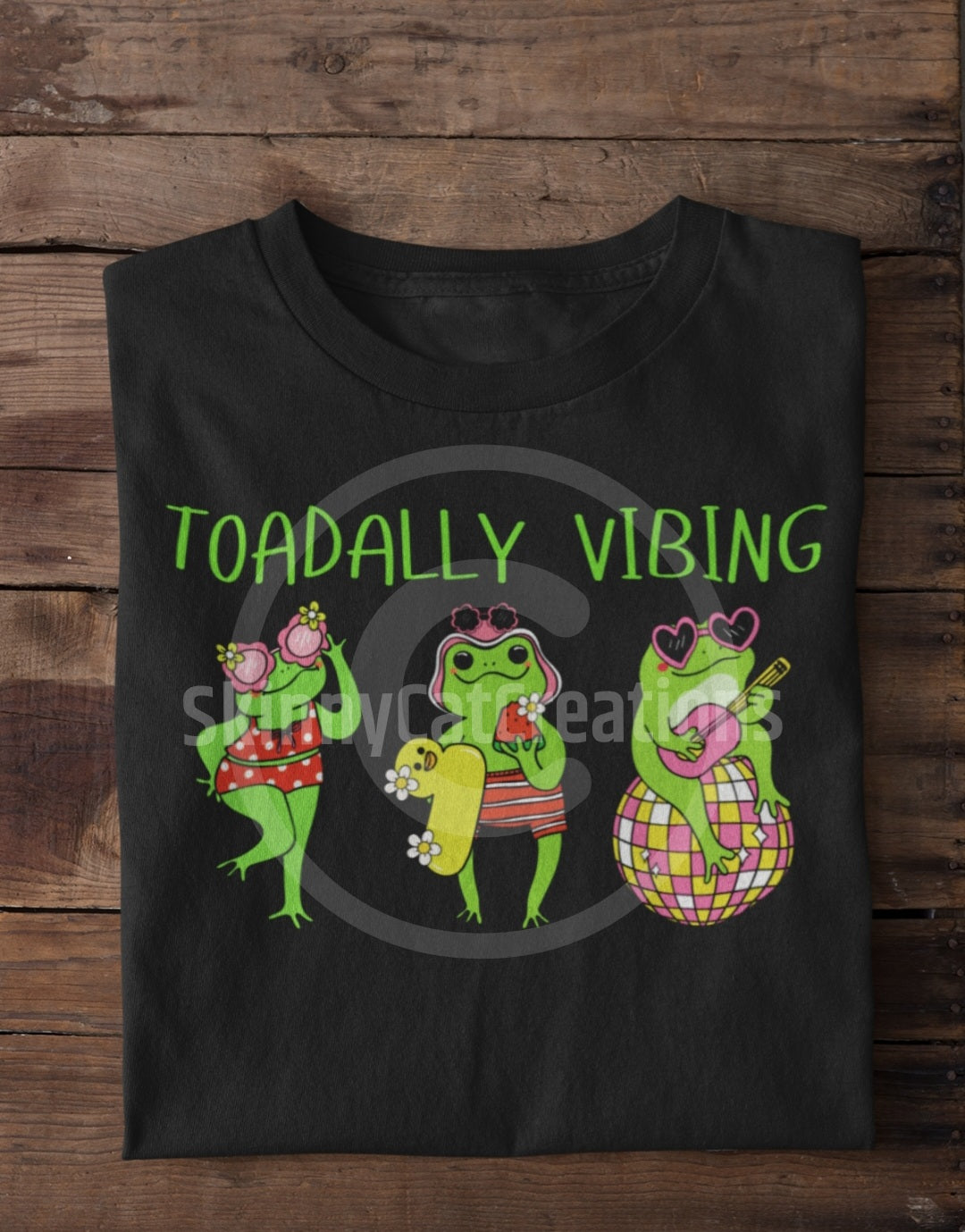 Toadally Vibing Tshirt