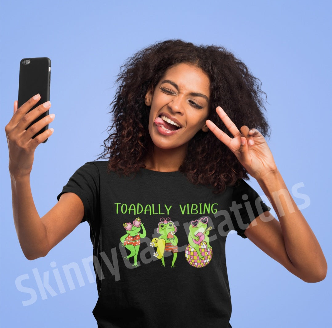 Toadally Vibing Tshirt