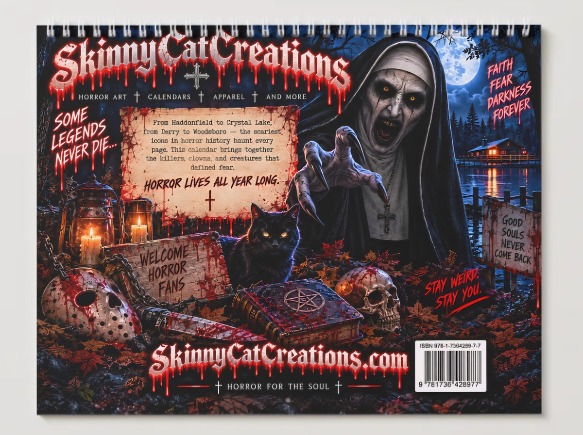 2027 Horror Calendar