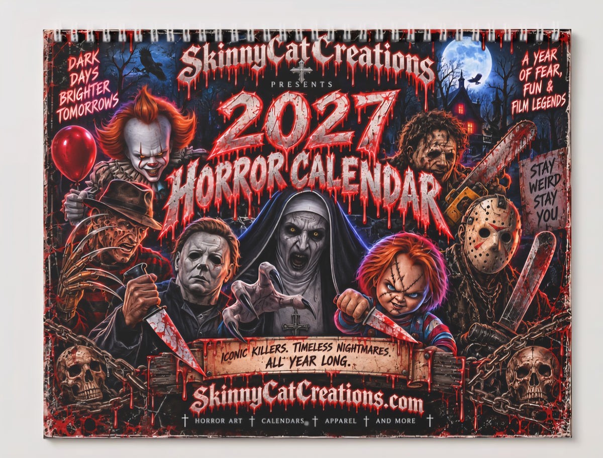 2027 Horror Calendar